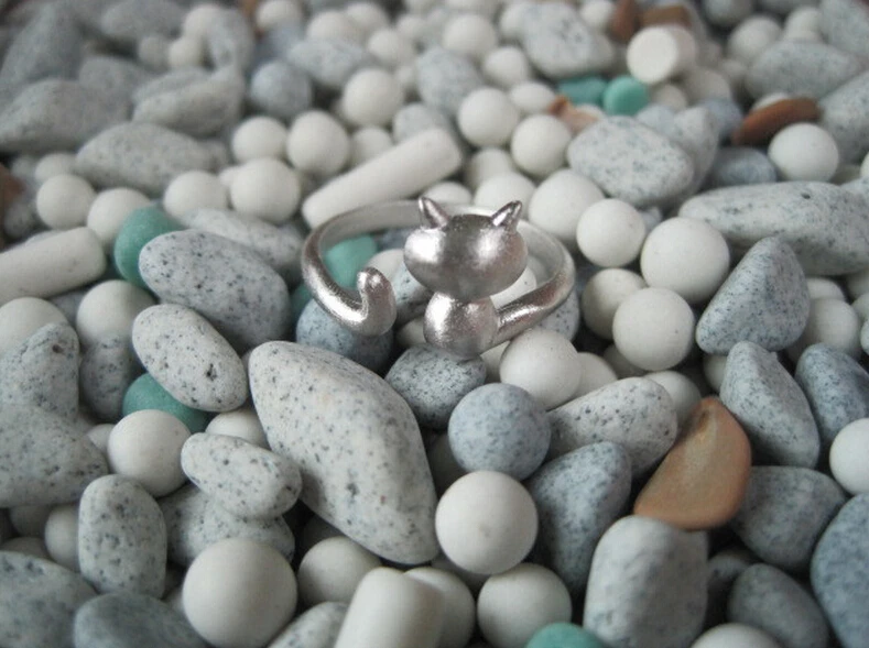 Женское Открытое кольцо из стерлингового серебра 925 пробы регулируемое S925 Anel De