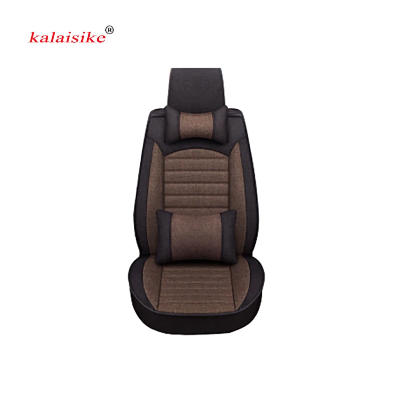 

Универсальные автомобильные Чехлы Kalaisike для сидений Volkswagen, все модели, polo, golf, tiguan, Passat, jetta, Phaeton, touareg, Phaeton, phideon