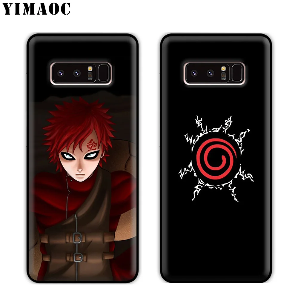 YIMAOC Naruto kakashi Gaara Мягкий силиконовый чехол для телефона samsung Galaxy S10 S10e S9 S8 плюс S7 S6