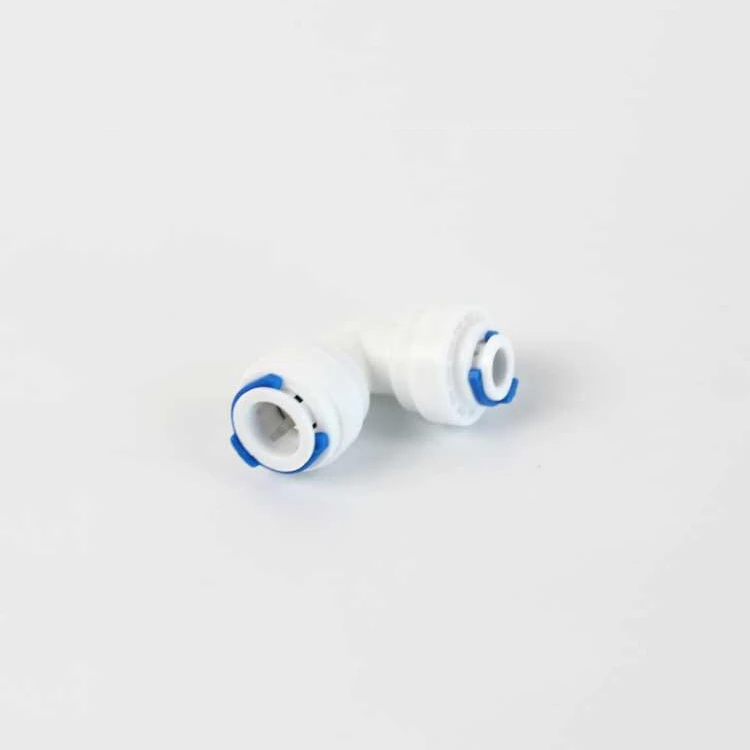 Локоть 1/4 &quotOD труба 3/8&quot OD трубка Быстрый нажимной фитинг соединение RO водный