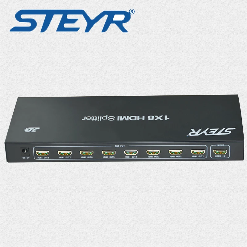 STERY HDMI Split ter Full HD 1080p 4K * 2K Video 1X8 1 в 8 Out двойной дисплей для DVD PS3 Xbox Monitor HDTV |