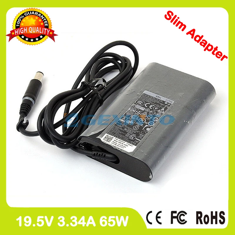 

AC adapter 19.5V 3.34A 65W laptop charger for Dell Latitude 14 3440 3450 3460 3470 3480 3488 5480 5488 7440 7450 7480 7490