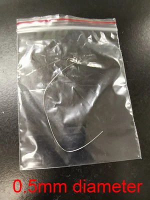 0 5 мм Платиновый провод испытание пламени электролиз реакции электроды Pt для