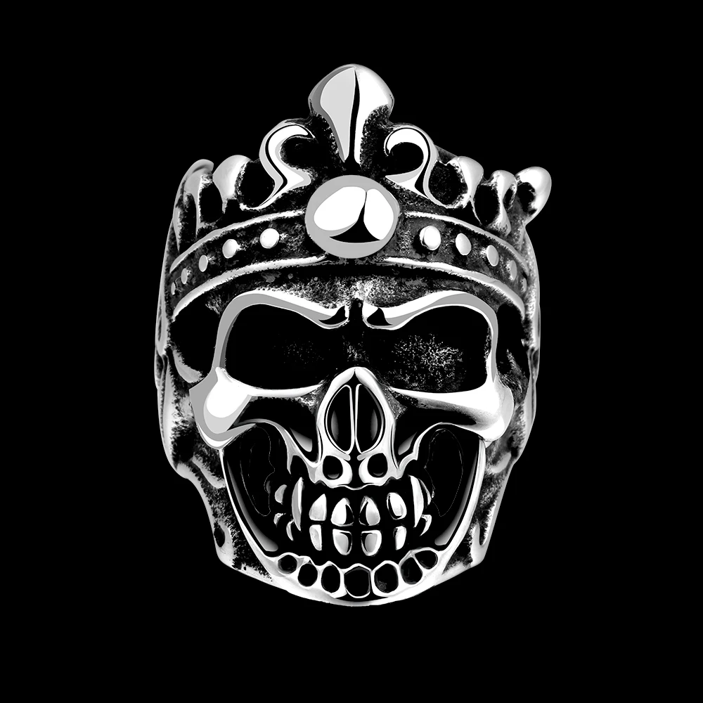 Мужские кольца в готическом винтажном стиле классическое ювелирное изделие из