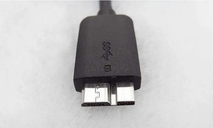 100pcs---новинка 45 см usb 3 0 micro 10 pin кабель для передачи данных WD Hitachi Toshiba Seagate внешний