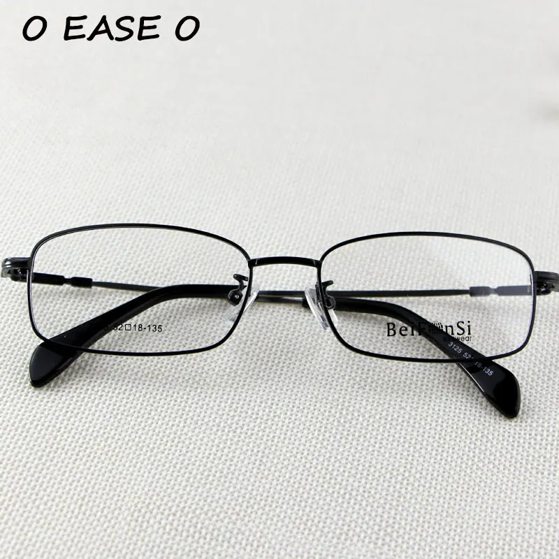 Очки с полной оправой унисекс памятью из титана гибкие удобные очки черные