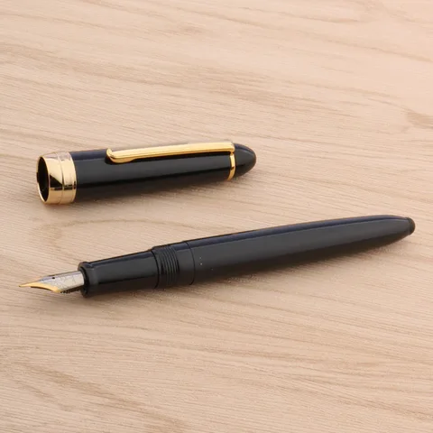 Jinhao 992 Золотая новая офисная пластиковая популярная Подарочная Классическая перьевая ручка