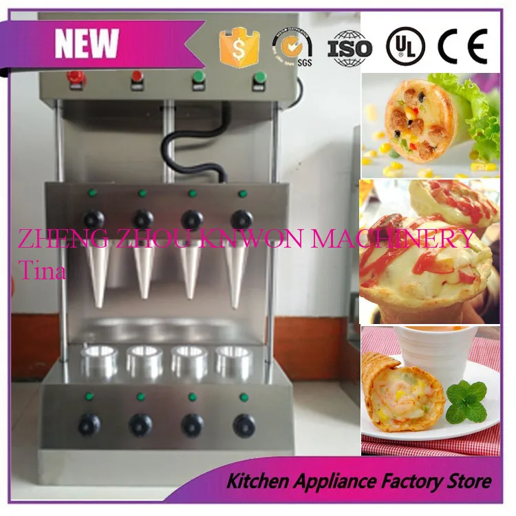 

Free Shipping by sea Pizza cones Machine; Stainless steel Pizza cone maker