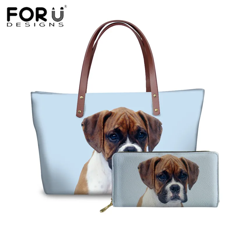 FORUDESIGNS/милые трусы боксеры с 3D принтом сумки на плечо для женщин дорожные женские