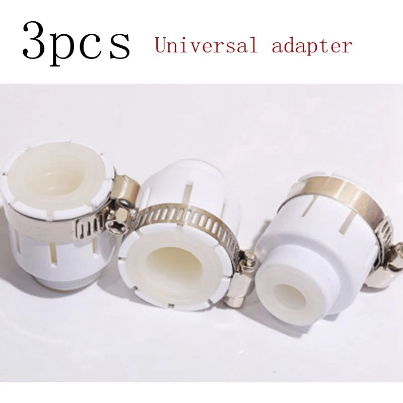3 universal adapter 360 градусов вращающийся кухонный душ аэраторы крана вращающийся Bubbler смесители расширитель головки водосберегающий кран регулятор сопла раковина - Цвет: 3 universal adapter