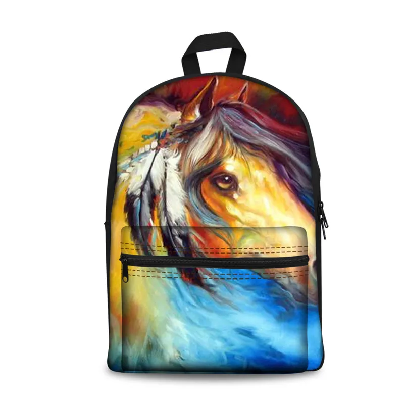 Рюкзак школьный детский с 3D рисунком для мальчиков и девочек дорожный ранец