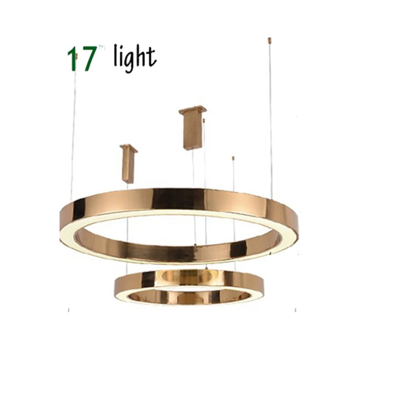 

Novelty circle LED pendent lamp round home acrylic light for dinning room bar counter living room