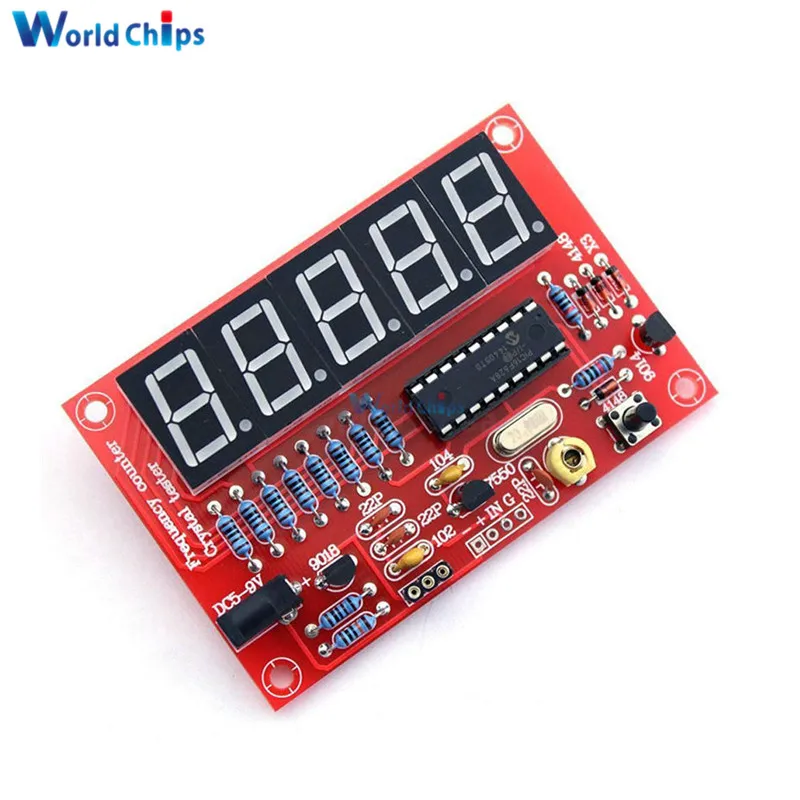 DIY Kits RF 1Hz 50MHz Crystal Oscillator Frequency Counter Meter Digital LED Tester Meter|Интегральные схемы| |