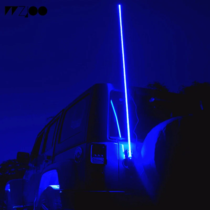 Whip Light 5ft светодиодное освещение Полюс безопасности антенна кнут огни для песка Дюна Багги UTV ATV грузовик для jeep для песка рельсы
