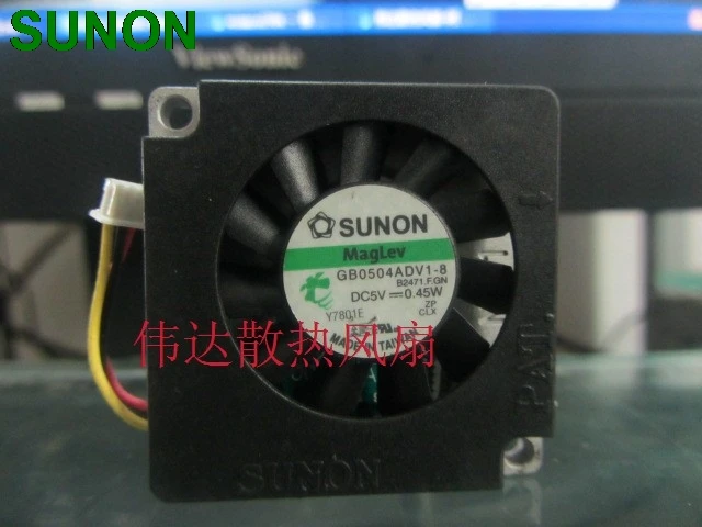 SUNON GB0504ADV1 8 4007 5В 0 45 Вт 40 мм 4 см мини вентилятор сервер инвертор вентиляторы для