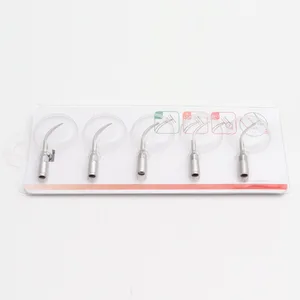 5 шт. ультразвуковой увлажнитель воздуха наконечники скелера подходит Стоматологическая костюм с дятлами рост Съемная светодиодный наконечник дятел БЮ аппарата для снятия зубного камня AAA Качество