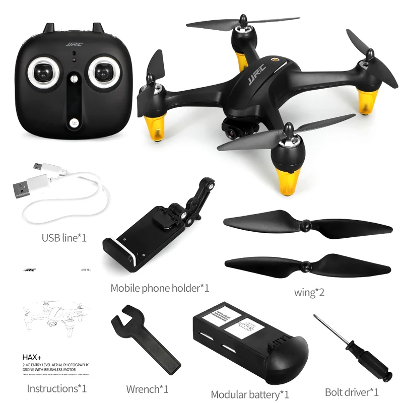 JJRC X3P бесщеточный двигатель GPS Квадрокоптер Дрон с 1080P камерой FPV Вертолет игрушки