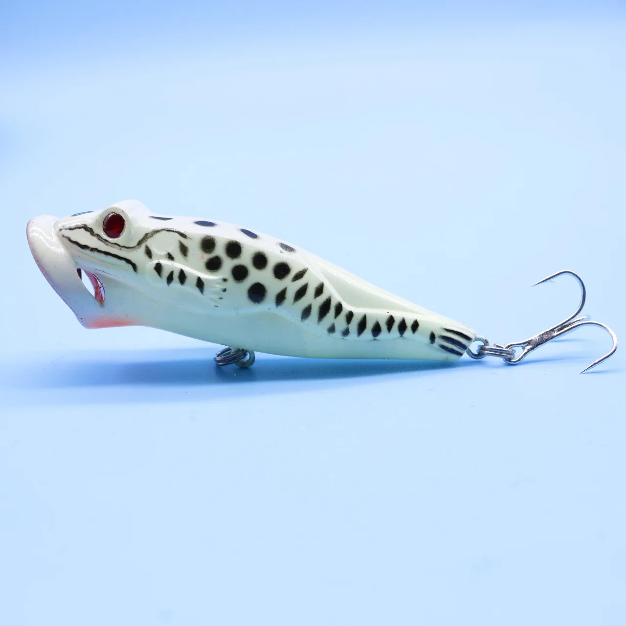 Большие размеры 1 предмет для детей Popper Рыбная Lures8cm/12g 3D глаза освинцованный