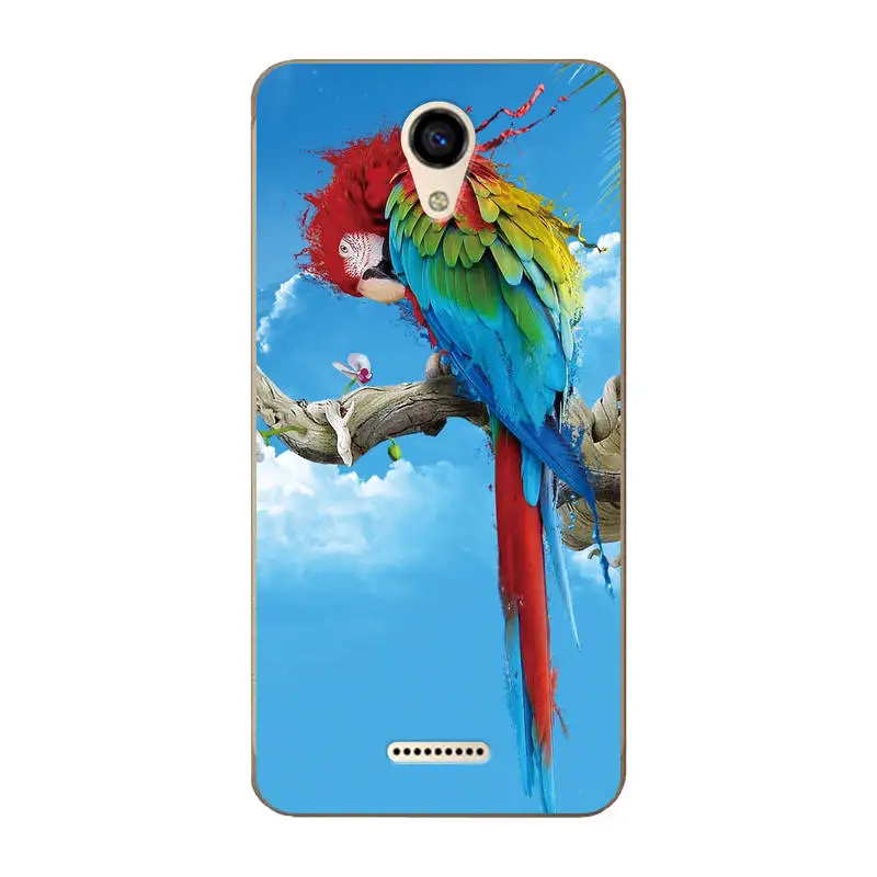 For BQ BQ-5057 Strike 2 Case 5.0&quot Mobile Phone Back Cover Bag Fearsome Animal Cases 5057 BQ5057 Fundas |