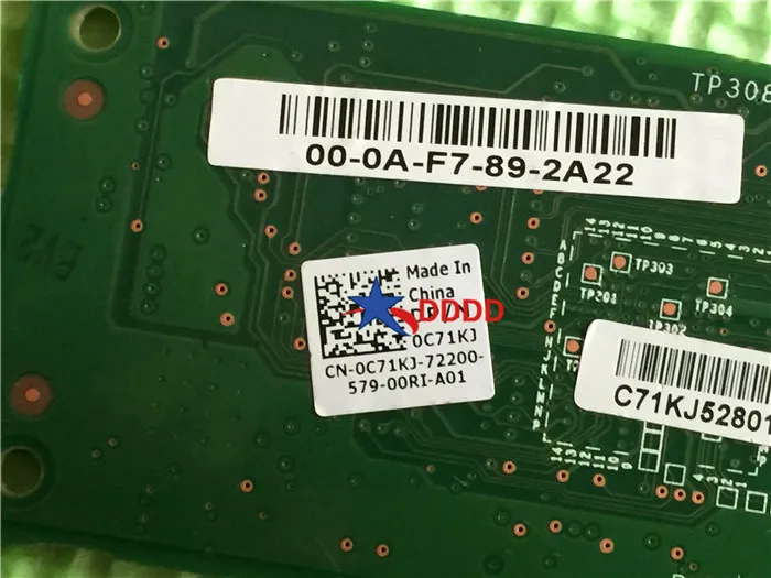 Оригинал для Dell Broadcom 5722 1 Гбит/с PCIe X1 однопортовая низкопрофильная сетевая карта