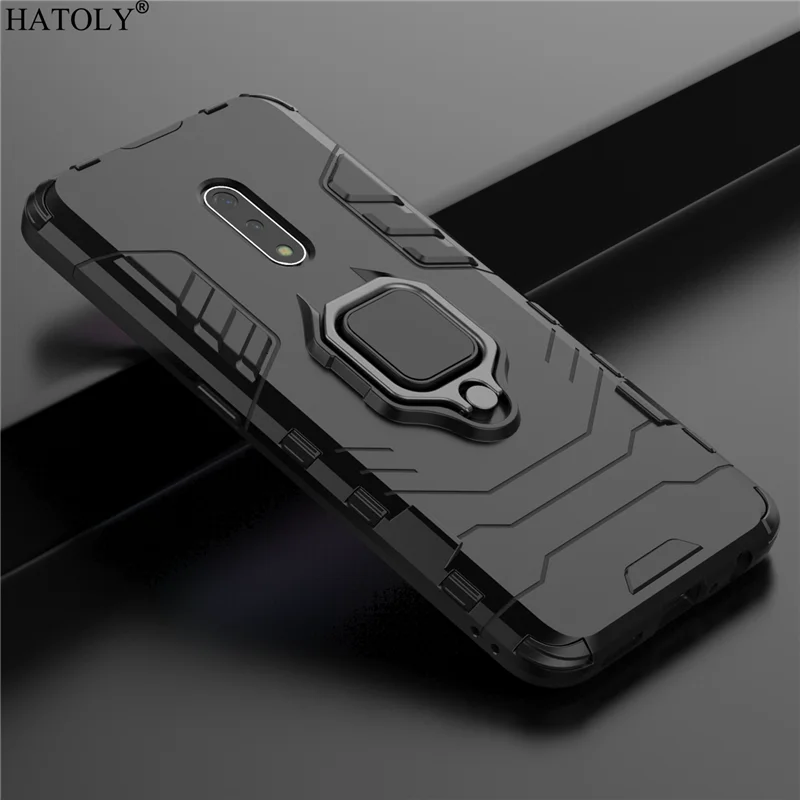 Чехол для Oppo K3 противоударный армированный чехол кольцевой держатель Подставка