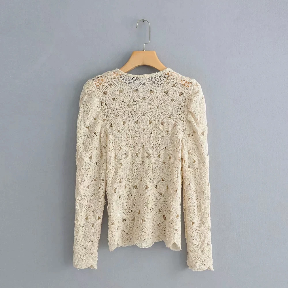 Летние сексуальные выдалбливают Блузки женские топы с длинными рукавами 2019 Boho