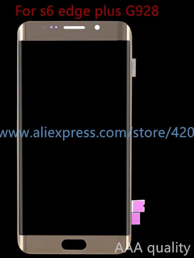 100% тест для Samsung Galaxy S6 Edge plus G928 G928F сенсорный ЖК-экран с рамкой и без рамки