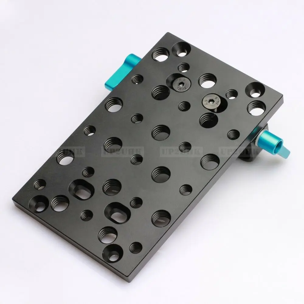 Крепление для штатива сырной пластины Railblock Rod Clamp fr DSLR Rig Cage Rail system светильник