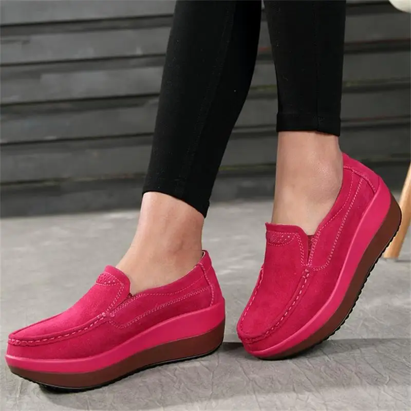 Для женщин без каблука летние Лоферы для новые женские Элегантные замшевые