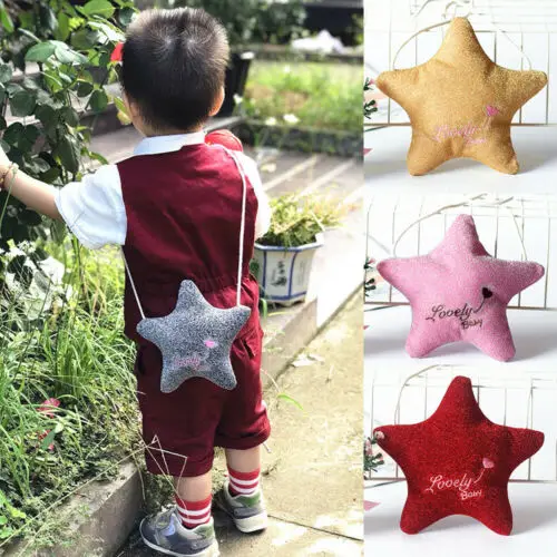 2019 Brand Kids Girls Boy Mini Messenger Bag Coin Purse Children Crossbody Shoulder Bags Stars Shape Backpack Lovely Gifts | Игрушки и