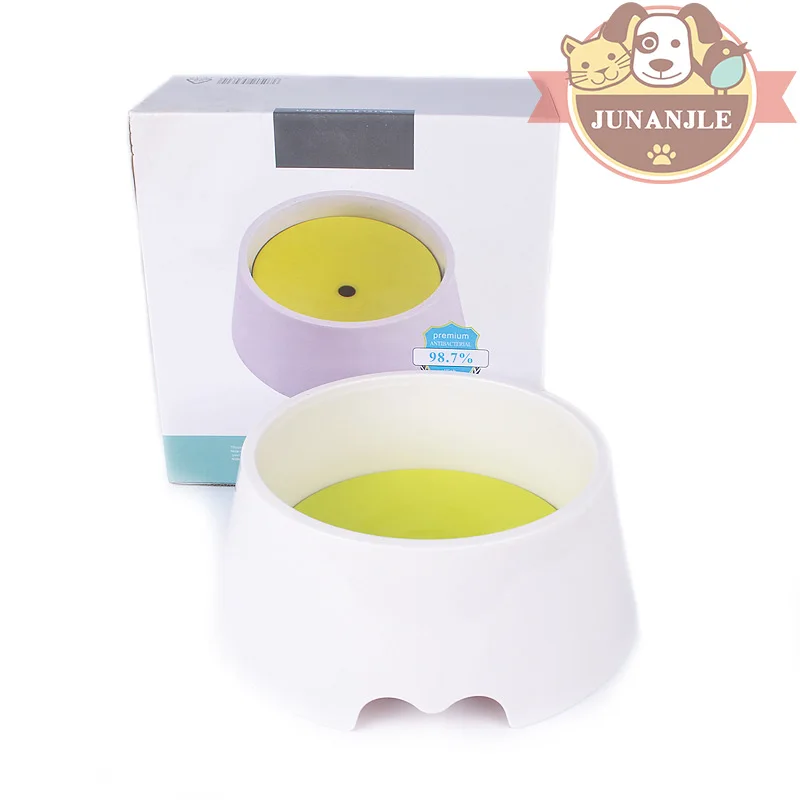 Антипригарная мокрая миска для собак кошек брызг воды домашних животных