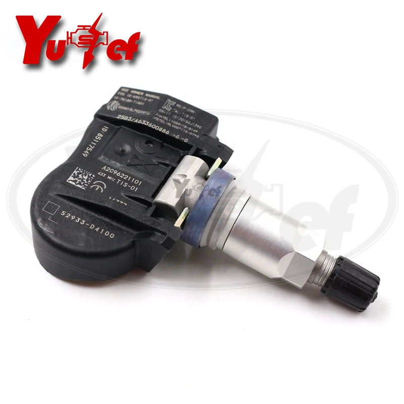 Система контроля давления в шинах 433 МГц TPMS датчик для HYUNDAI ELANTRA Santa Fe 52933D4100|Системы