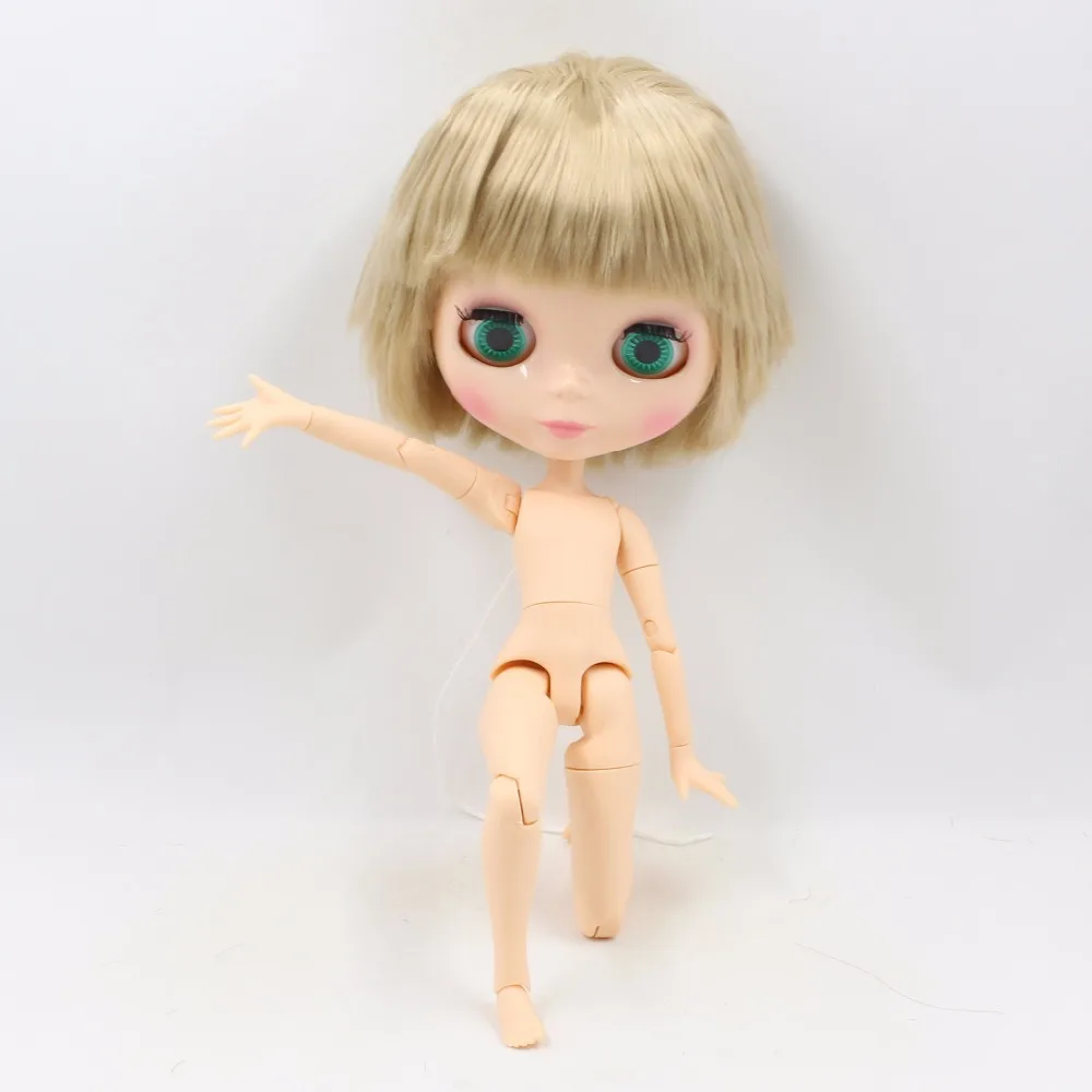 Кукла ICY DBS Blyth для мальчиков боди серое серебряное короткие волосы суставов тела