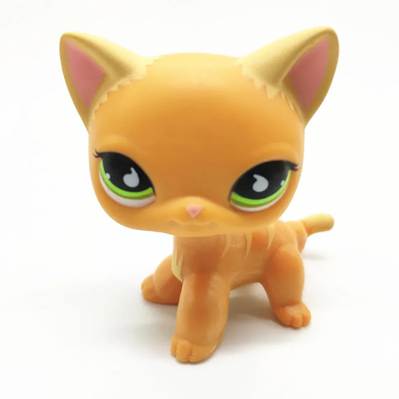 Lps Pet Shop игрушка короткошерстная полоса Кот кокер спаниель Great Dane Lps фигурка классический подарок косплей лучший РЕДКИЙ - Цвет: 28
