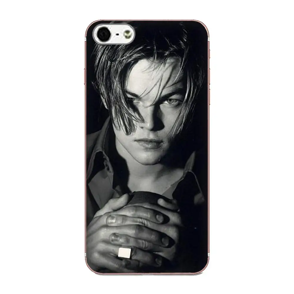 Мягкий термополиуретановый чехол для телефона Leonardo Dicaprio Young White Swan Portrait Xiaomi Redmi Mi