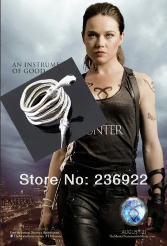 ZRM 20 шт./лот оптовая продажа инструментов Mortal: City of Bones Isabelle Lightwood's Electrum WhipSerpent