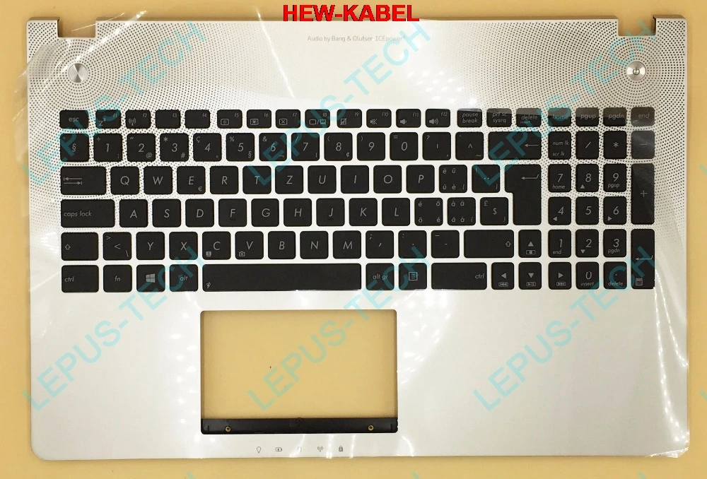 Клавиатура SW Swiss UK для ASUS N56 N56VB N56VJ N56VM N56VV N56VZ верхняя крышка чехол телефона 90R-N9J1K2J80U