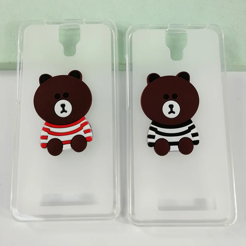 For DEXP Ixion MS650 Case Cute and fashionable rabbit Soft Tpu Phone Cases Full Back Cover Capa Coque | Мобильные телефоны и
