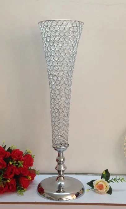 Хрустальная Свадебная декоративная ваза Цветочная | Дом и сад