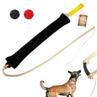 dog training bite tug pet dog chewing training equipment toy for schutzhund malinois tug pet interactive playing toy