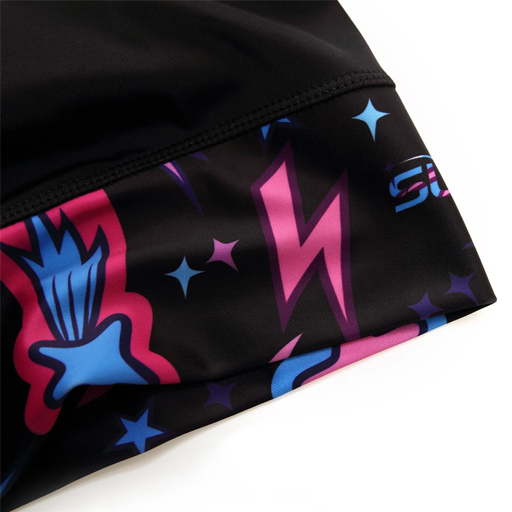 2018 Новый стиль Велосипедные шорты с лямками / Велосипедные шорты MTB 9D GEL Бесплатная доставка молния Ls28 Красочные Велосипедные шорты / Горный велосипед.