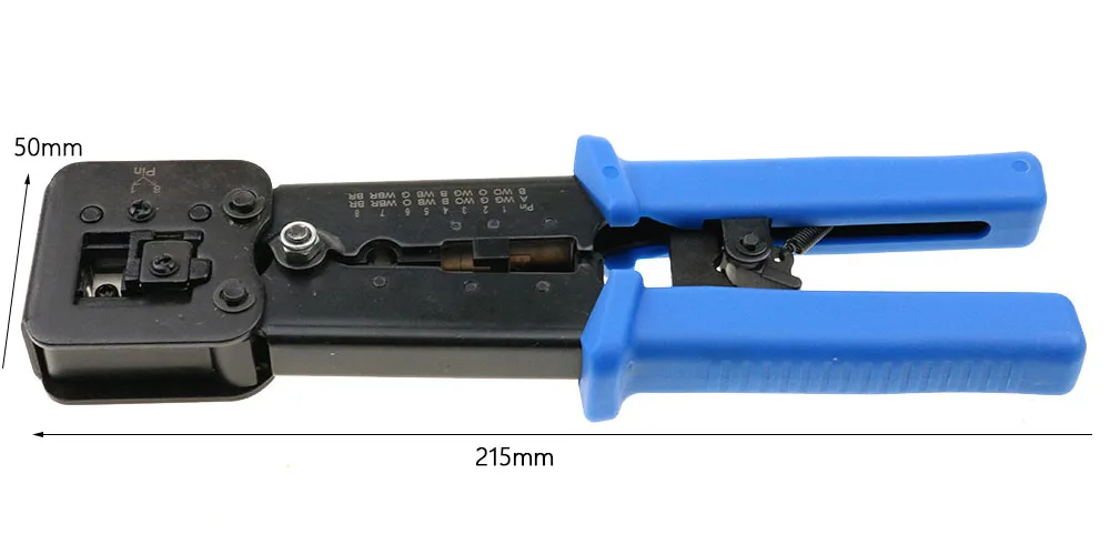 Ручной обжимной инструмент EZ RJ45 плоскогубцы RJ12 cat5 cat6 8p8c для зачистки кабеля