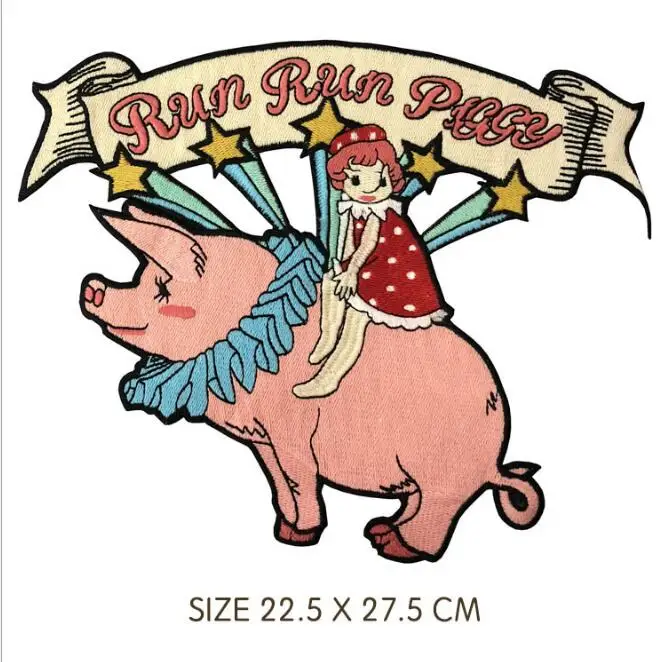 Новинка 2019 мультяшная ткань с животными хлопковая нить Водорастворимая милая