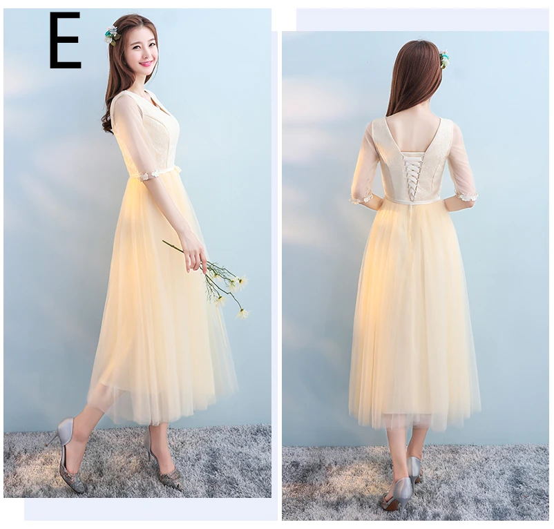 Robe de soiree/платье принцессы цвета шампанского для взрослых кружевное платье