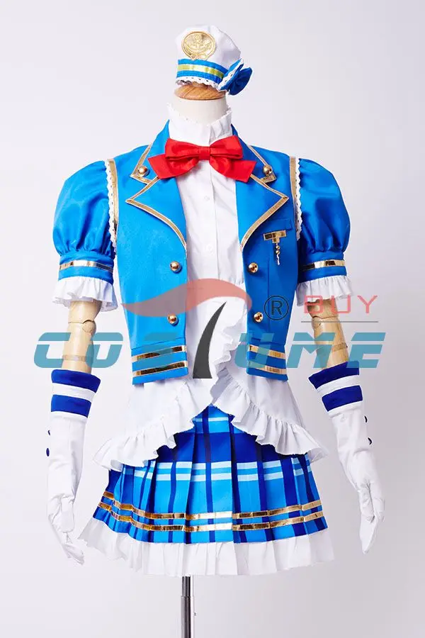 LoveLive! Солнце! Женское платье для косплея Love Live Aqours Kurosawa костюмы на Хэллоуин |