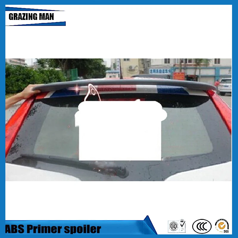 

New design ABS Primer Unpainted Color Rear Roof Spoiler Fit For MG3