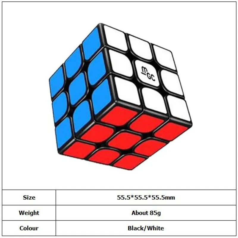 Магнитный куб Yongjun MGC 3x3x3 Yj 3x3 x3 магический магнитные скоростные кубики
