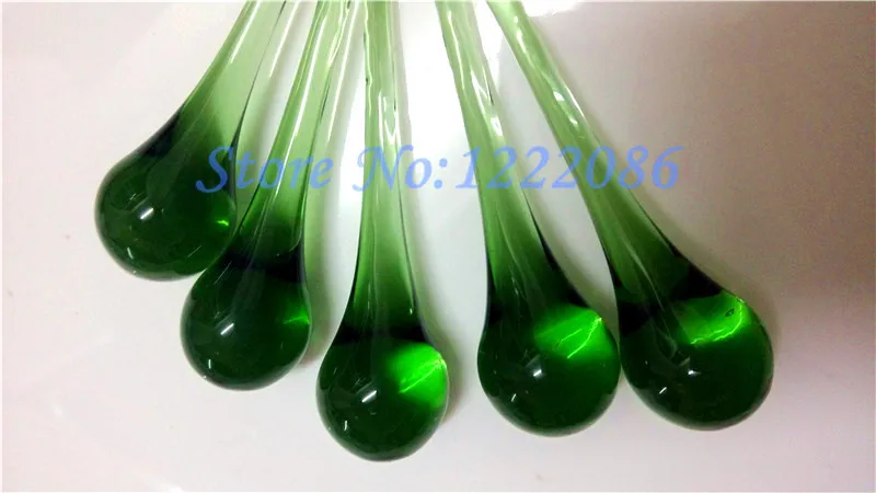 50Pcs Chandelier Crystals Green 80mm Raindrop Prisms Pendants Lamp Parts Free Shipping | Лампы и освещение