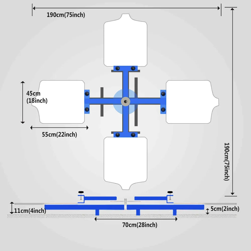 4 цвета станции Трафаретная Машина для трафаретной печати|Деревообрабатывающие