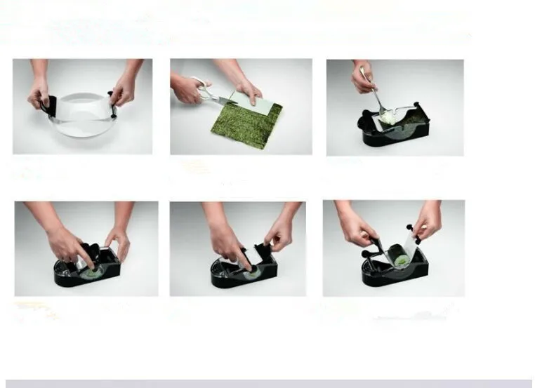 1 шт. резак для суши роллер самостоятельной сборки кухонный идеальный волшебный